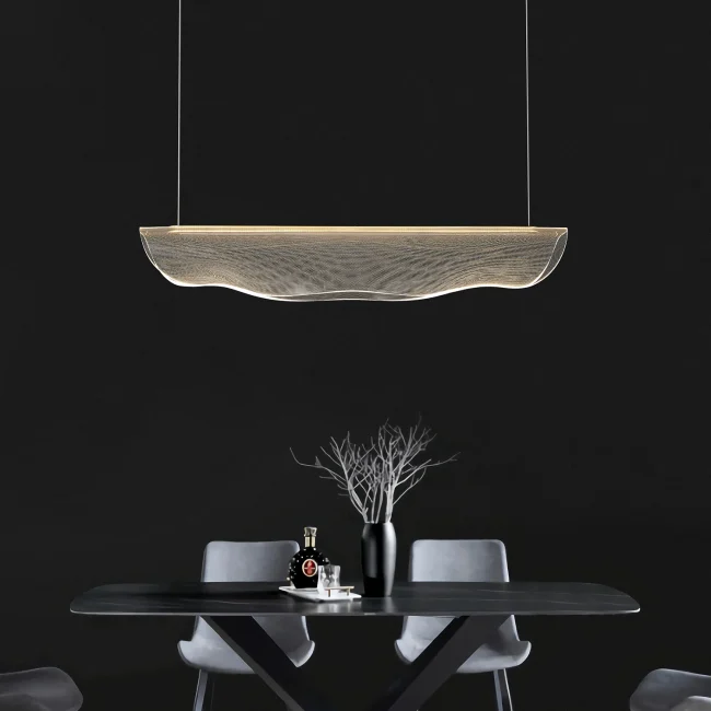 Oversize Post-Modern Art Acrylic Pendant Chandelier for Dining Room/Kitchen Island/Bar - Image 2