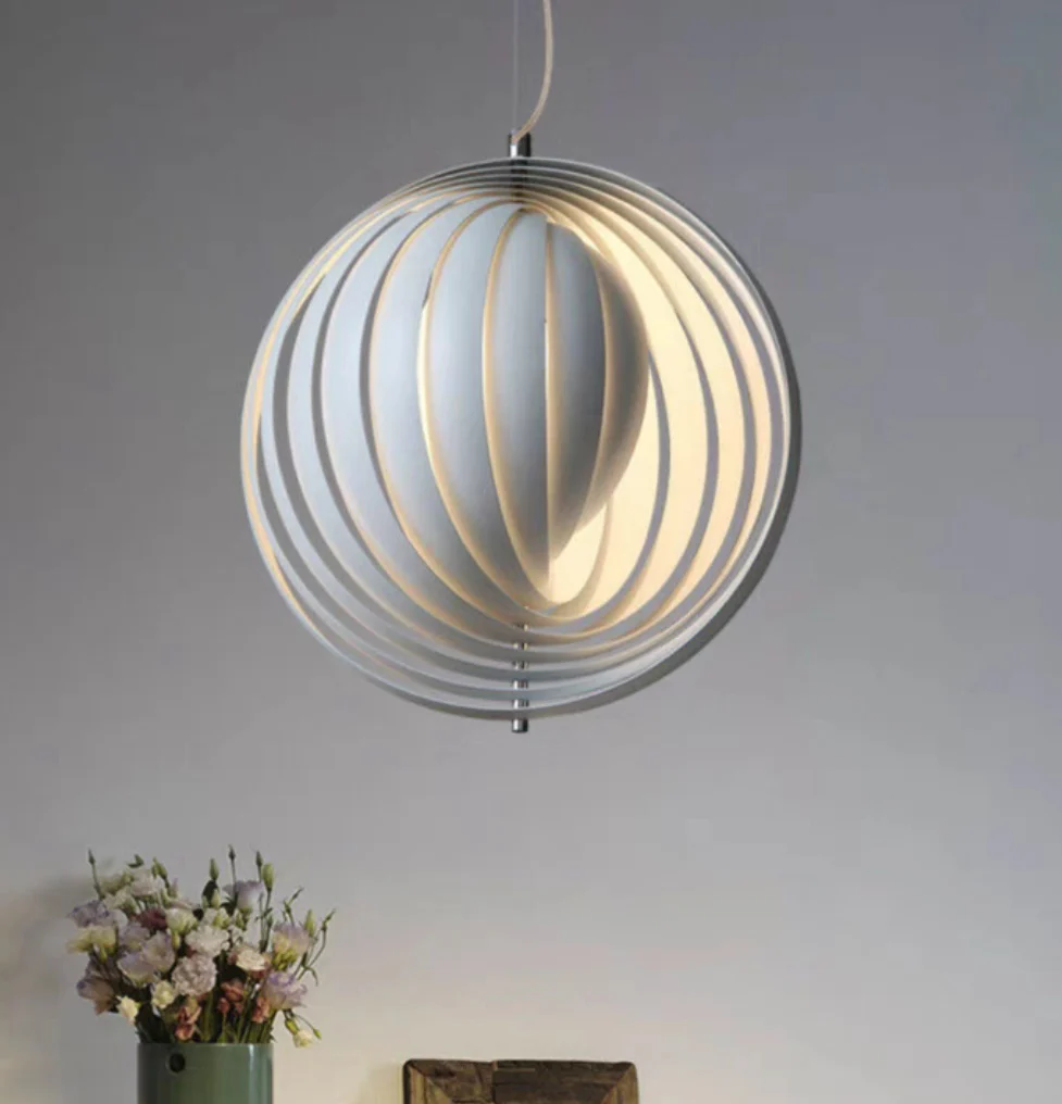 Designer Style Nordic Art Light Moon Chandelier for Kitchen Island/Dining Room/Bedside