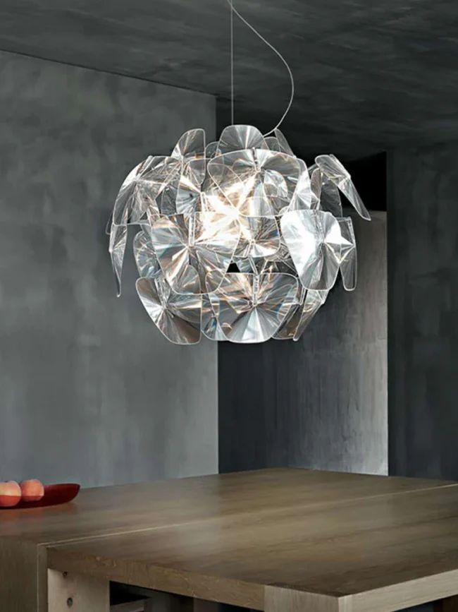 Modern Art Geometric Transparent Models Series Chandelier for Living/Dining Room - Image 10