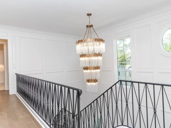 Large Elegant Multi-layers Glam Glass Chandelier for Entryway - Image 4