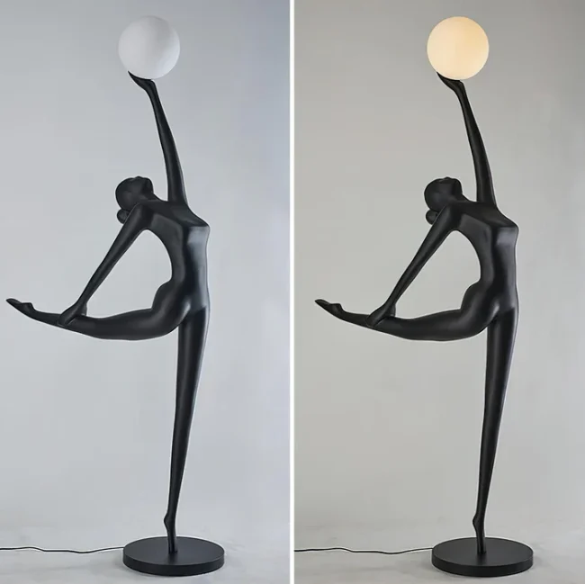 Ballerina Art Design Floor Lamp - Image 7