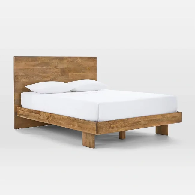 Solid wood bed children's solid wood economical luxury beds bed Furniture - Image 3