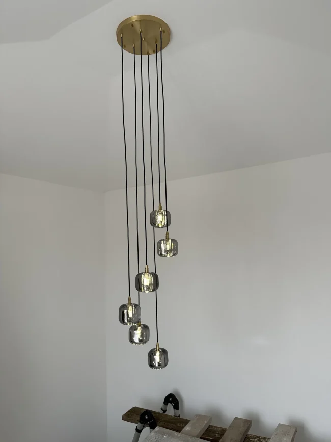 Modern Extra-long Pendant Light Fixtures for Staircase - Image 3