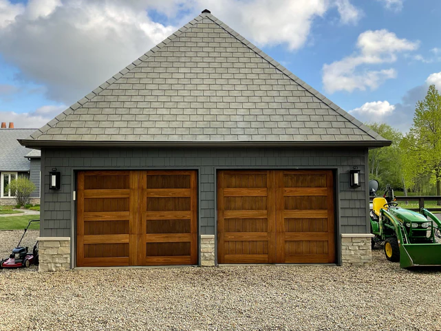 Angelo – Spanish Style Custom Wood Garage Door