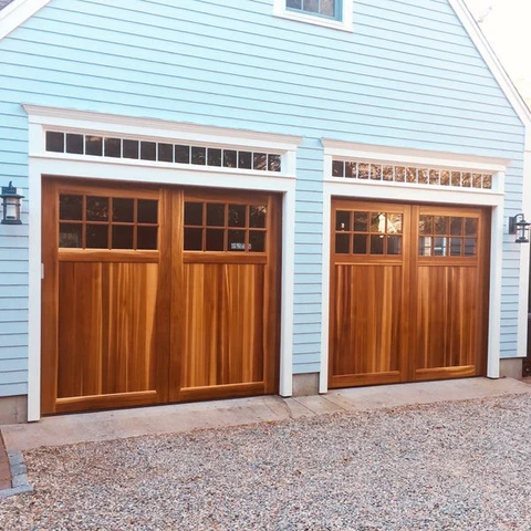 Boston – Craftsman Style Custom Wood Garage Door