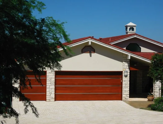 Genesis – Modern Style Custom Wood Garage Door