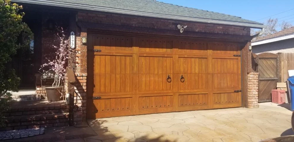 Giovanni – Spanish Style Custom Wood Garage Door