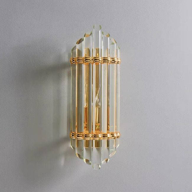 Modern Light Luxury Crystal Wall Lamp - Image 2