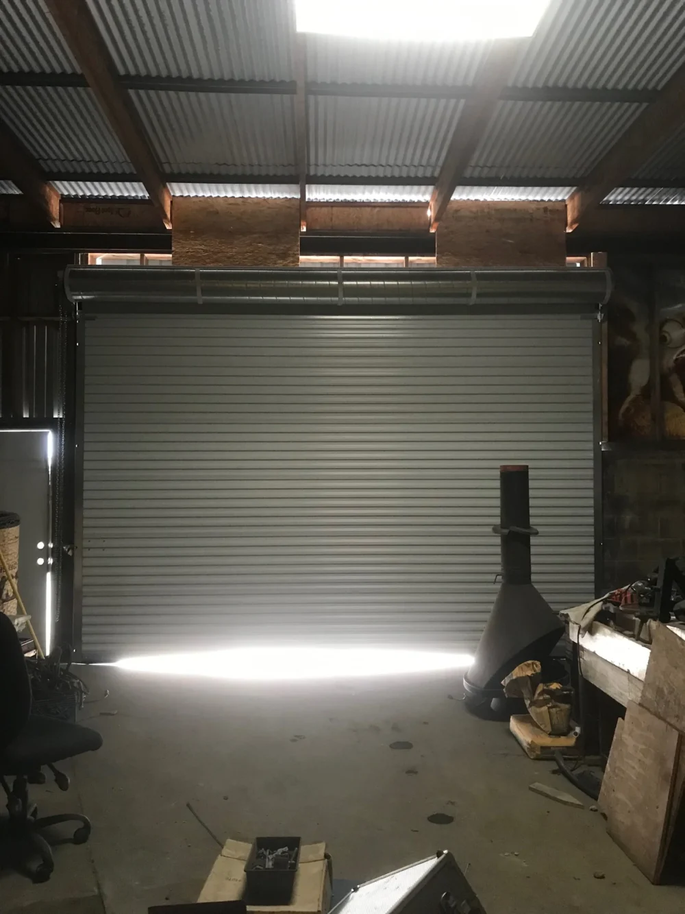 Model 1000 - Light Duty Commercial Roll Up Door - Image 2