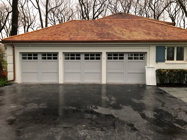 Montage - Spanish Style Custom Wood Garage Door - Image 4