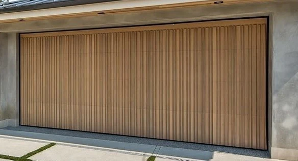 Palisades – Modern Style Custom Wood Garage Door