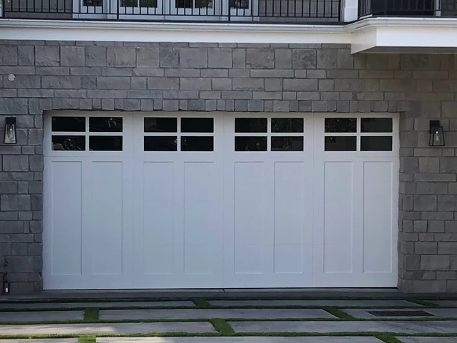 Vermont – Craftsman Style Custom Wood Garage Door